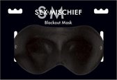 Sex & Mischief - erotisch masker - one maat - geschikt voor BDSM - fetish - bondage - zwart