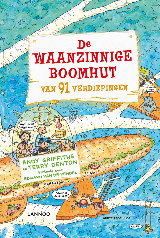 De waanzinnige boomhut 7 - De waanzinnige boomhut van 91 ver ... - cover