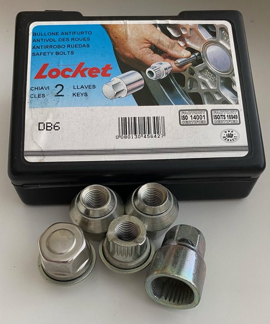 GNXfixt Wielbeveiliging velgslot wielbouten voor A-n CC S-n