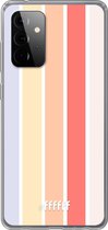 6F hoesje - geschikt voor Samsung Galaxy A72 -  Transparant TPU Case - Vertical Pastel Party #ffffff