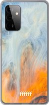 6F hoesje - geschikt voor Samsung Galaxy A72 -  Transparant TPU Case - Fire Against Water #ffffff