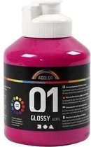 Acrylverf - Roze - Glossy - A-color - 500ml