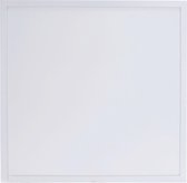 LED Paneel - Aigi Hyron - 62x62 - Aanpasbare Kleur CCT - 40W - Inbouw - Vierkant - Mat Wit - Aluminium - Flikkervrij - BSE