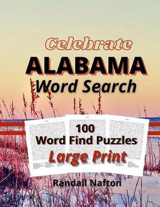 Celebrate Alabama Word Search - cover