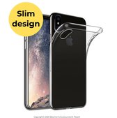 Hoesje iPhone X - Transparant Case - Pless®