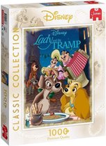 Jumbo Puzzel Disney Classic Collection Lady & The Tramp - Legpuzzel - 1000 stukjes
