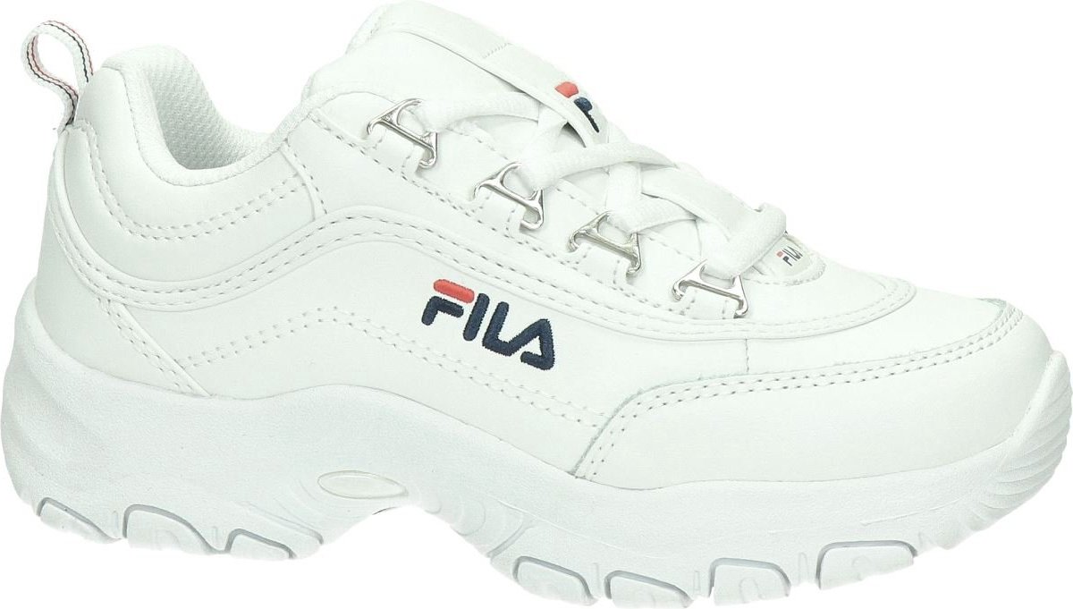 Fila Strada Low Kids Lage sneakers - Leren Sneaker - Meisjes - Wit - Maat  31 | bol.com