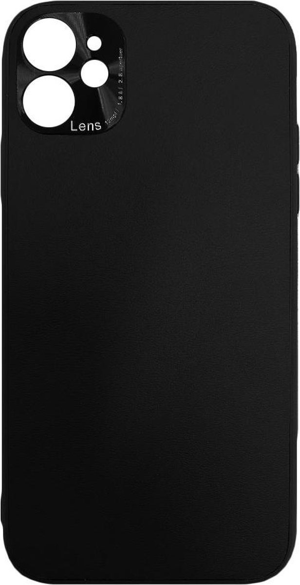 Khocell - Siliconen/Hardcase hoesje voor Apple iPhone 11 - Zwart