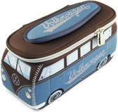 Toilettas Neoprene VW Bus Zwart Met Blauw