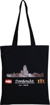 Dordrecht Tote Bag - Stoffen tas - Schoudertas - Canvas tas - Souvenir - Zwart