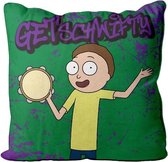 Rick and Morty: Get Schwifty Square Cushion