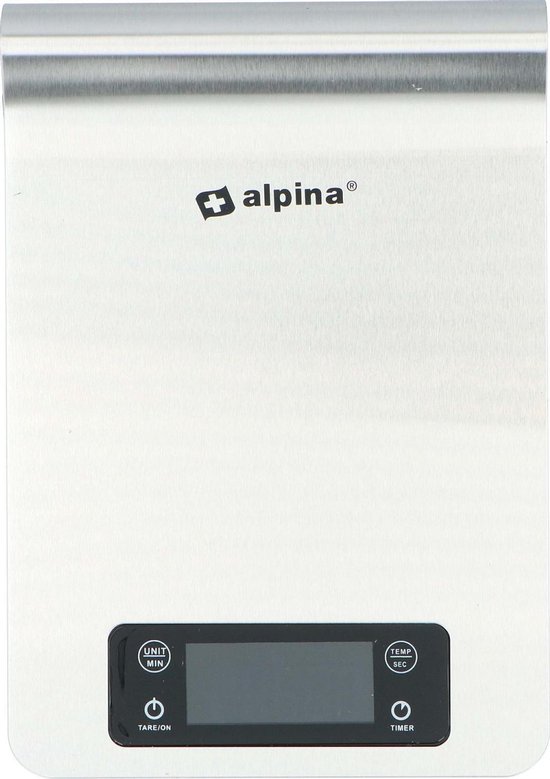 Balance de cuisine numérique Alpina - Suspendue - avec minuterie