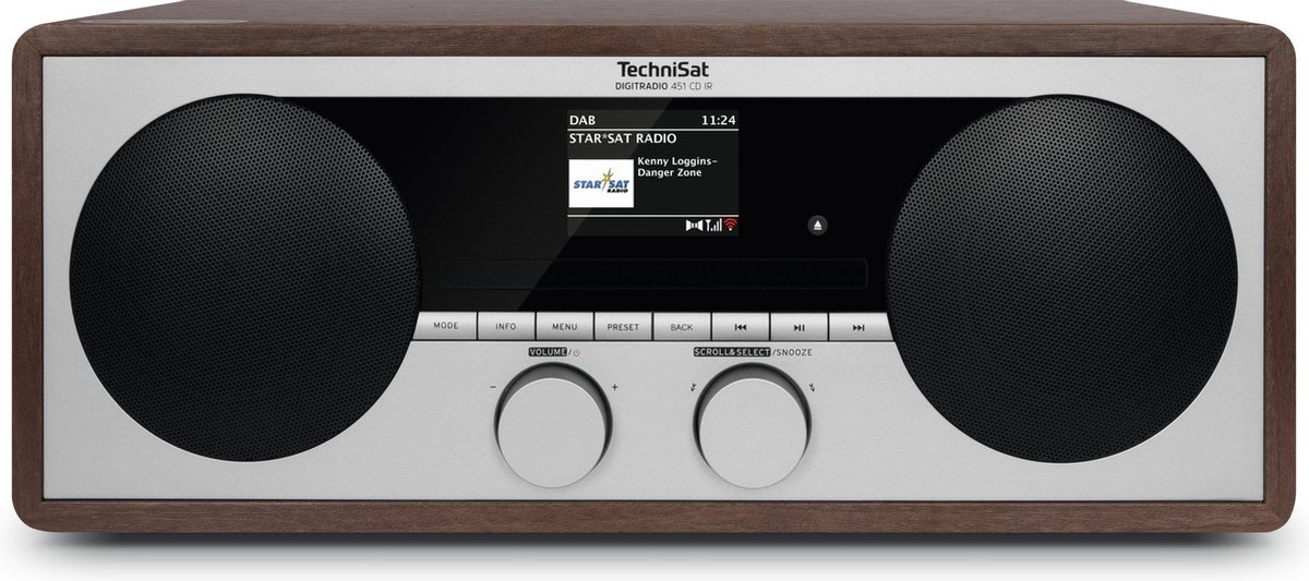 Technisat Digitradio 451 CD IR Hout
