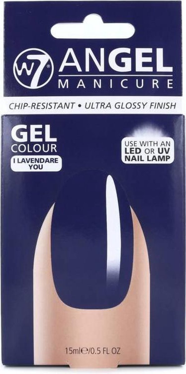 W7 Angel Manicure Gel UV Nagellak - I Lavendare You