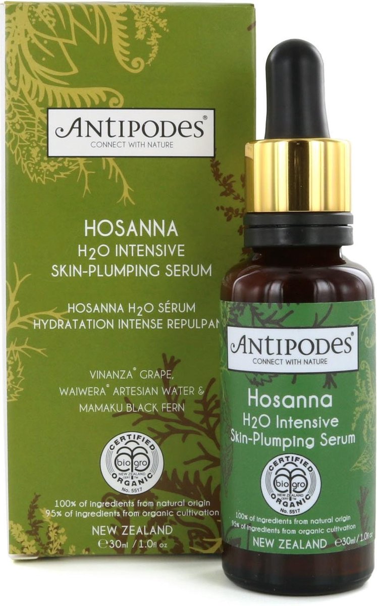 Antipodes Hosanna H2O Intensive Skin-Plumping Serum - 32 ml