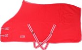 QHP Deken fleece color  125 Fel Rood