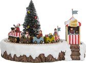 Luville - Fair ground train - Kersthuisjes & Kerstdorpen