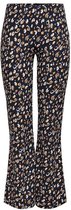 Jdybernadette aop flare pant Black/leo