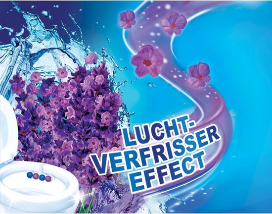 Witte Reus Kracht Actief Toiletblok - Lavendel - WC Blokjes Voordeelverpakking - 20 stuks - Witte Reus
