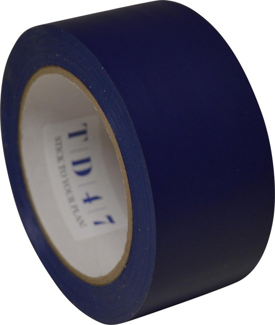 TD47 de marquage de Safety TD47 50 mm x 33 m Blauw