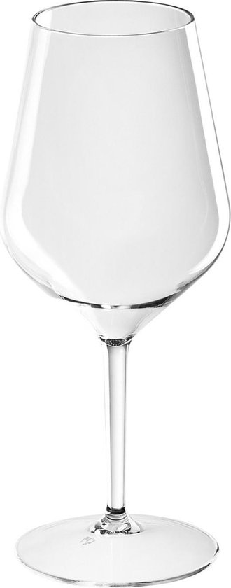 Verre à pied cocktail transparent incassable réutilisable 51 cl