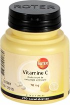 Roter Vitamine C 70 mg Citroen - Vitaminen- 200 kauwtabletten