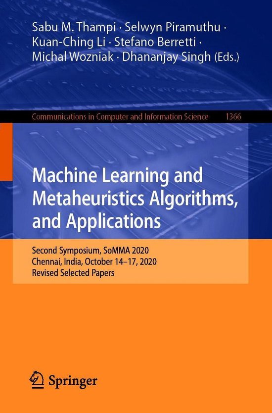 Springer Nature Proceedings Computer Science - Machine Learn ... - cover