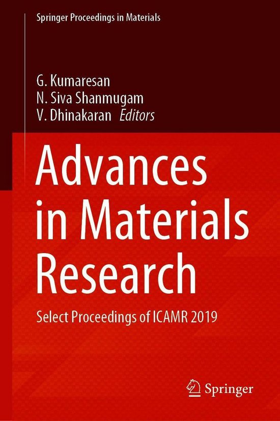 Springer Proceedings in Materials 5 Advances in Materials Research