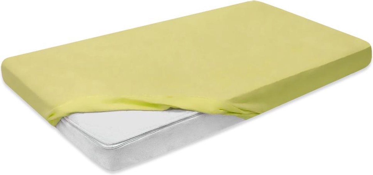 Katoenen Matrashoes met elastische band 90x200
