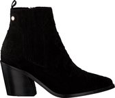 Notre-V Ah21 Enkellaarsjes - Enkelboots - Dames - Zwart - Maat 39