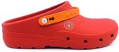 MyClog Original 1504 Strawberry Red medische klompen dames - heren | ziekenhuis | OK | verpleegkundige | tuinklompen | 90 graden wasbaar | maat 36/37