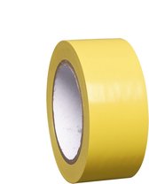 Proline vloermarkering tape, geel 75 mm