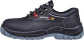 HKS Active 200 S2 werkschoenen - veiligheidsschoenen - safety shoes - heren - laag - stalen neus - antislip - ESD - zwart - maat 43