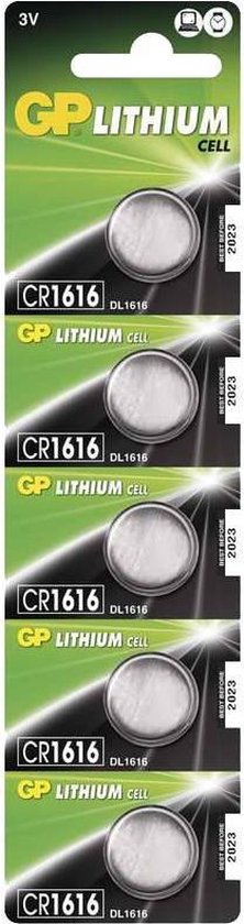 GP Lithium CR1616 - blister 5