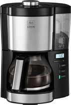 Melitta 1025-08 Look Timer Koffiezetapparaat Zwart/RVS