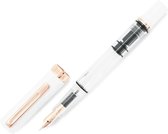 TWSBI Eco Fountain Pen White Rose Gold - M