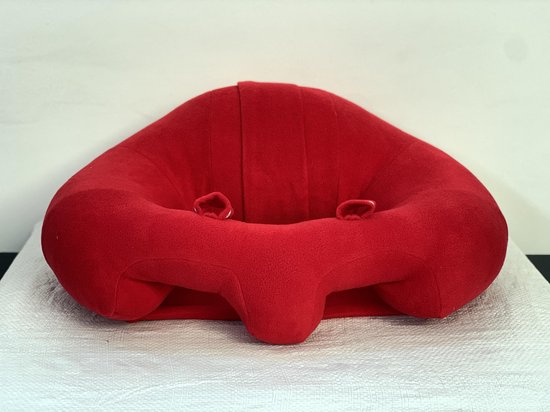 Babyseat Ruby/Rood - Babystoeltjes, baby zitje, zitkussen, baby zitten, Baby Born, Baby Gift, Kraamcadeau, Cadeau, zitjes voor babys van 3 t/m 18 maanden