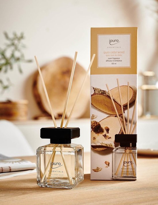 Ipuro CedarWood 200ml - Geurstokjes