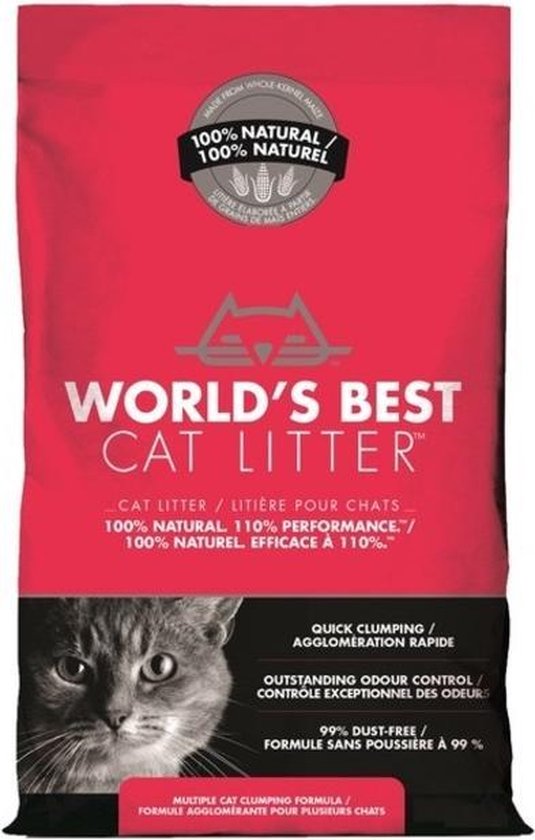 World's best kattenbakvulling extra strength kattenbakvulling 3,18 kg bol