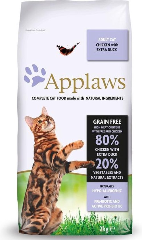 Glutenvrij kattenvoer: Ontdek nu de 17 beste Glutenvrije Kattenbrok Merken van 2024 voor een Gezond Katten Dieet! 12 Applaws Kattenvoer – 1 St À 2 Kg