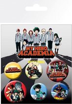 My Hero Academia Badge Pack (6x)