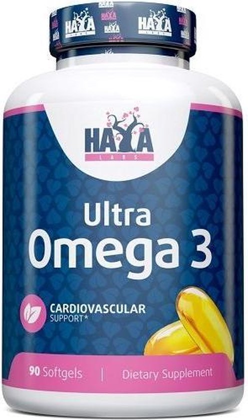 Ultra Omega 3 Haya Labs 90softgels | bol.com