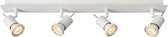 Lucide TWINNY-LED - Plafondspot - LED Dimb. - GU10 - 4x5W 3000K - Wit
