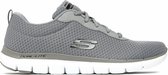 Skechers Flex Advantage 2.0 Hardloopschoenen - Grijs - Weg/Asfalt - Heren - Maat 44