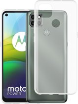 Cazy Motorola Moto G9 Power hoesje - Soft TPU case - transparant