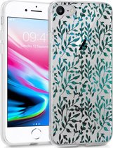 iMoshion Design voor de iPhone SE (2022 / 2020) / 8 / 7 / 6s hoesje - Bladeren - Groen