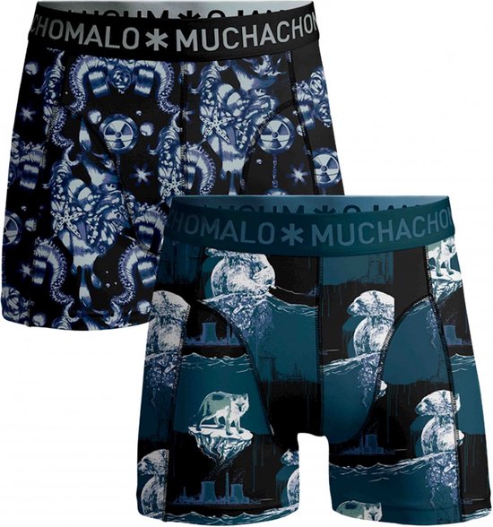 Muchachomalo Jongens Kleding Lingerie & Ondermode Boxershorts Boys 2-Pack combi 