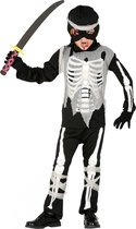 Fiestas Guirca Kostuum Ninja Skelet Polyester Zwart Mt 146/152