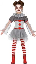 Fiestas Guirca Verkleedjurk Clown Polyester Grijs Mt 3-4 Jaar