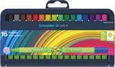 Schneider S-191292 Fineliner Link-It 0,4mm Assorti 16 Stuks